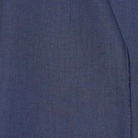 Foulard 06 · Bleu froid sombre doux, détail du tissu