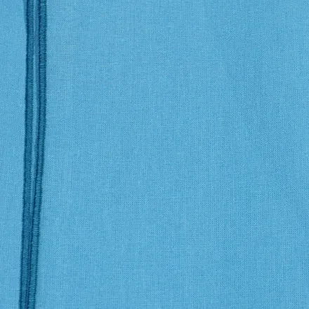 Foulard 07 · Bleu froid clair vif, détail du tissu