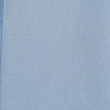 Foulard 08 · Bleu froid clair doux, détail du tissu
