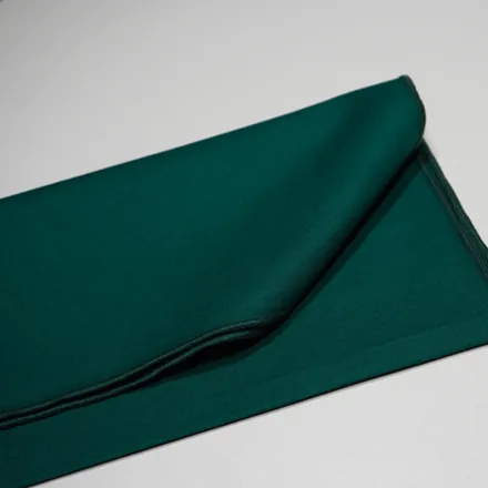 Foulard 09 · Vert froid sombre vif, drapé
