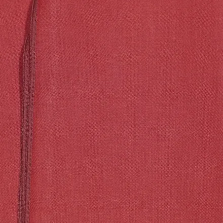 Foulard 14 · Rouge chaud sombre doux, détail du tissu